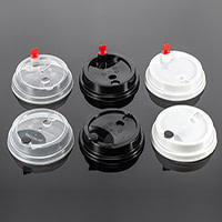Plastic lid for paper cups custom disposable